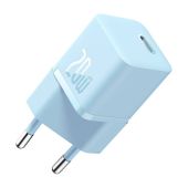 Baseus GaN5 Gyorstöltő Hálózati Adapter 20W - Kék - Hálózati töltő adapter