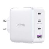 UGREEN Nexode 15337 USB + USB-C GaN Gyorstöltő Hálózati Adapter 100W - Fehér