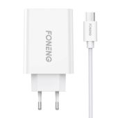 Foneng EU43 USB Hálózati Adapter + Micro-USB Kábel