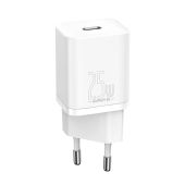 Baseus Super Si 1C Gyorstöltő Hálózati Adapter 25W - Fehér
