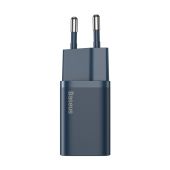 Baseus Super Si 1C Gyorstöltő Hálózati Adapter 20W - Kék - Hálózati töltő adapter