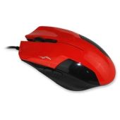 VCOM DM401 Vezetékes Gamer Egér 2400DPI, Színes, vezetékes