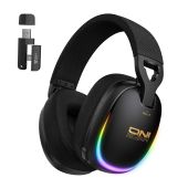 Onikuma GT828 4-Mode Vezeték Nélküli Gamer Headset, Stereo, Over-Ear, mikrofonos, RGB, USB, vezeték nélküli, wireless, bluetooth