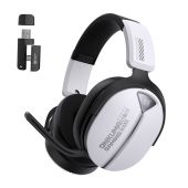 Onikuma GT887 4-Mode Vezeték Nélküli Gamer Headset - Fehér - Headset
