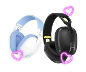 Onikuma B2 Vezeték Nélküli Bluetooth Gamer Fejhallgató, Virtual surround, Over-Ear, mikrofonos, 3.5mm jack, vezeték nélküli, wireless, bluetooth