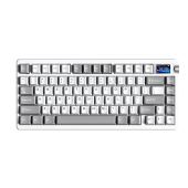 AULA NOVA 75 Vezeték Nélküli Mechanikus Gamer Billentyűzet, LEOBOG Dream Sakura Switch, Mechanikus, TKL, RGB, fém, anti ghosting, vezeték nélküli, wireless, USB