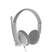 Meetion HP003 Fejhallgató - Fehér, Stereo, On-Ear, mikrofonos, vezetékes