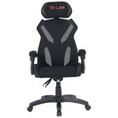 The G-Lab Gamer szék - KS BARIUM BLACK (fekete; állítható magasság; áll. kartámasz), 120 kg