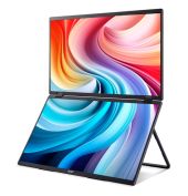 Acer PD163Qbmiuux Dual Screen Hordozható Monitor 15,6"