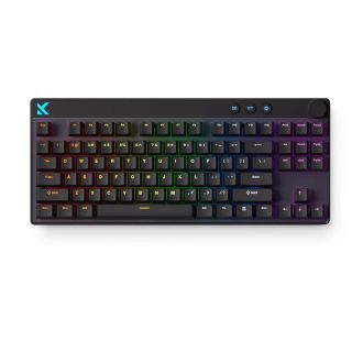 MCHOSE Mix 87 Hall Effect Magnetic Switch Mechanikus Gamer Billentyűzet 8K - Fekete