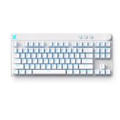 MCHOSE Mix 87 Hall Effect Magnetic Switch Mechanikus Gamer Billentyűzet 8K - Fehér