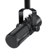 Fifine Tank6 dinamikus mikrofon, USB, XLR, Fekete