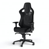 Noblechairs EPIC Black Gamer Szék, 120 kg, 4D könyöktámasz