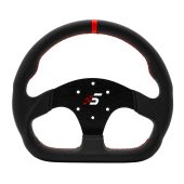 Simagic P-325D Bőr Kormánykerék, 325mm, D-alakú, Alumínium váz, Bőr borítás