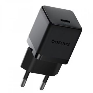 Baseus Palm 30W hálózati gyorstöltő, USB-C, fekete