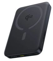 Baseus EnerFill FM12 Qi2 Magnetic Power Bank, 10000mAh, 22.5W, Qi2, MagSafe, USB-C, Fekete