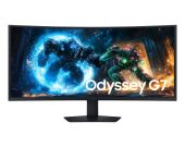 Samsung Odyssey G7 G75F 40" Ívelt WUHD Gaming Monitor, 5120x2160, VA, 180Hz, AMD FreeSync Premium Pro, Fekete