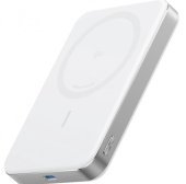Anker Nano Power Bank (5000mAh, Slim, MagGo), fehér - Power bank