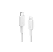 Anker 322 USB-C to Lightning Kábel (0.9m, fonott) Fehér - Kábelek