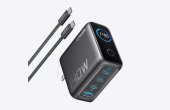 Anker 140W 4-Port PD 3.1 GaN Charger with USB-C Cable, 140W, 4 portos, USB-C, GaN, Sötétszürke