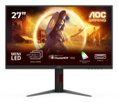 AOC U27G4XM 27 inch 4K UHD IPS Gamer Monitor, 3840x2160, 160Hz, 1ms, HDMI, DisplayPort, USB, pivot