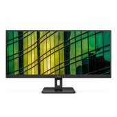 AOC U34E2M 34 colos UWQHD monitor fekete színben
