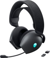 Dell Alienware AW725H Tri-Mode vezeték nélküli gamer fejhallgató fekete