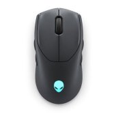 Dell Alienware AW720M Tri-Mode Vezeték nélküli Gamer Egér - Dark Side of the Moon, vezeték nélküli, wireless, bluetooth, 26000 DPI, RGB