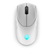 Dell Alienware AW720M Vezeték Nélküli Gamer Egér - Lunar Light, vezeték nélküli, wireless, bluetooth, 26000 DPI, optikai