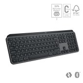 Logitech MX Keys S Vezeték nélküli Billentyűzet - Grafitszürke - Magyar kiosztás (Gravírozott) - Billentyűzet