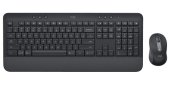 Logitech Signature MK650 vezeték nélküli billentyűzet és egér szett (grafitszürke, magyar)