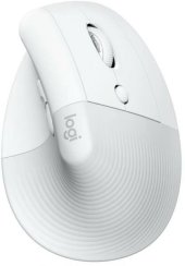 Logitech Lift for Mac Vertikális Ergonomikus Bluetooth Optikai Egér - Piszkosfehér, Mac, bluetooth, vezeték nélküli