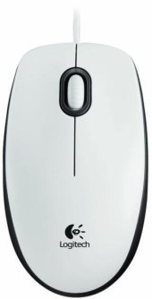 Logitech M100 vezetékes optikai egér fehér