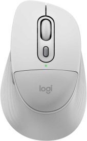 Logitech Signature M850 L Vezeték Nélküli Optikai Egér, piszkosfehér, vezeték nélküli, optikai, nagy méret