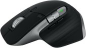 Logitech MX Master 3S for Mac Vezeték Nélküli Egér - Űrszürke, vezeték nélküli, bluetooth, 8000 DPI, Mac kompatibilis