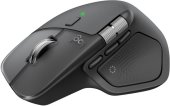 Logitech MX Master 4 Vezeték Nélküli Egér, Grafitszürke, vezeték nélküli, wireless