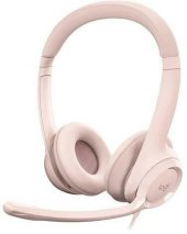 Logitech H390 USB Mikrofonos Fejhallgató Rózsaszín