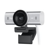 Logitech MX Brio 4K Webkamera, grafitszürke, beépített mikrofon
