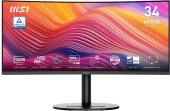 MSI Modern MD342CQP Ívelt 34" QHD Monitor, 3440x1440, 100Hz, VA panel, fekete