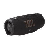 JBL Charge 6 hordozható vízálló Bluetooth hangszóró fekete színben
