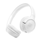 JBL Tune 530BT Vezeték nélküli fejhallgató, Fehér, Bluetooth, mikrofonos