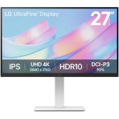 LG 27US550-W 27 colos 4K UHD IPS Monitor, állítható magasság, pivot