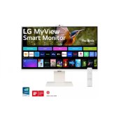 LG MyView Smart 32SR85U-W 31.5" 4K UHD IPS Okosmonitor, 3840x2160, 5ms, USB-C, Bluetooth, beépített hangszóró