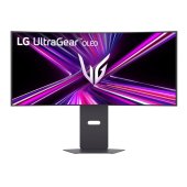 LG UltraGear 34GX900A-B 34 inch ívelt OLED Gamer Monitor, 3440x1440, 240Hz, 0.03ms
