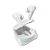 White Shark TITAN-W In-ear Bluetooth Fülhallgató, Fehér, ANC, ENC, mikrofonos
