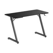 White Shark Helix Gamer Asztal - Fekete, 1200x600x750 mm