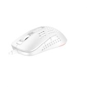 AVAX LW01 Vezetékes RGB Gamer Egér Fehér (PAW3327)