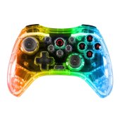 Konix Crystal vezeték nélküli kontroller Nintendo Switch és PC kompatibilitással, átlátszó