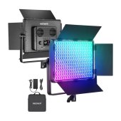 NEEWER RBB1200 LED-lámpa, RGBWW, stúdió világítás, 2500K-10000K