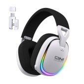 Onikuma GT805 4-Mode Vezeték Nélküli Gamer Headset, Stereo, Over-Ear, mikrofonos, RGB, USB, vezeték nélküli, wireless, bluetooth